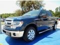2014 Blue Jeans Ford F150 XLT SuperCrew  photo #1