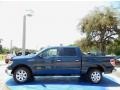 2014 Blue Jeans Ford F150 XLT SuperCrew  photo #2