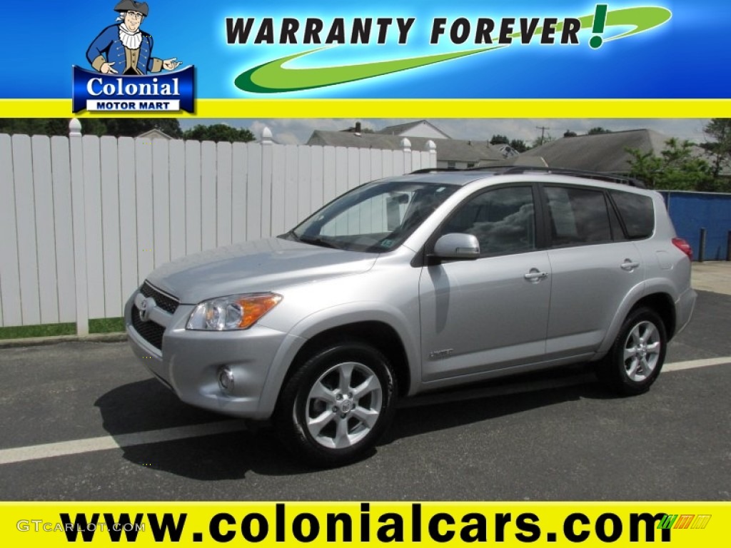 2012 RAV4 Limited 4WD - Classic Silver Metallic / Ash photo #1