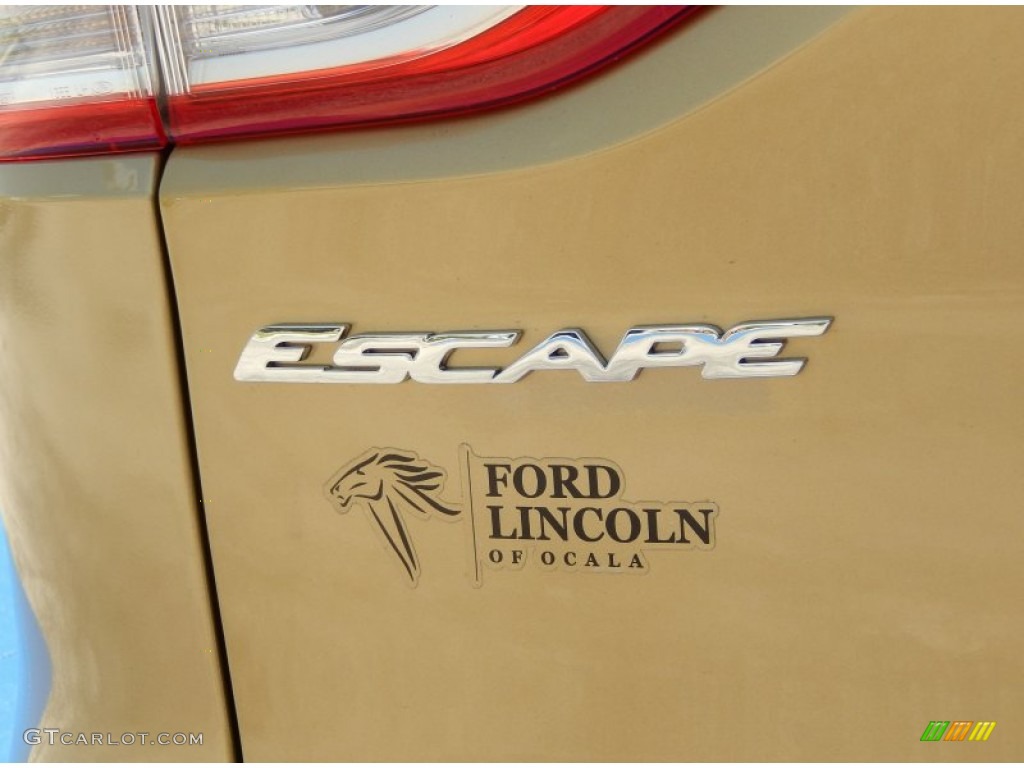 2014 Escape Titanium 2.0L EcoBoost - Karat Gold / Charcoal Black photo #4