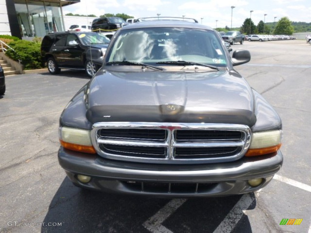 2002 Durango SLT 4x4 - Graphite Metallic / Dark Slate Gray photo #2