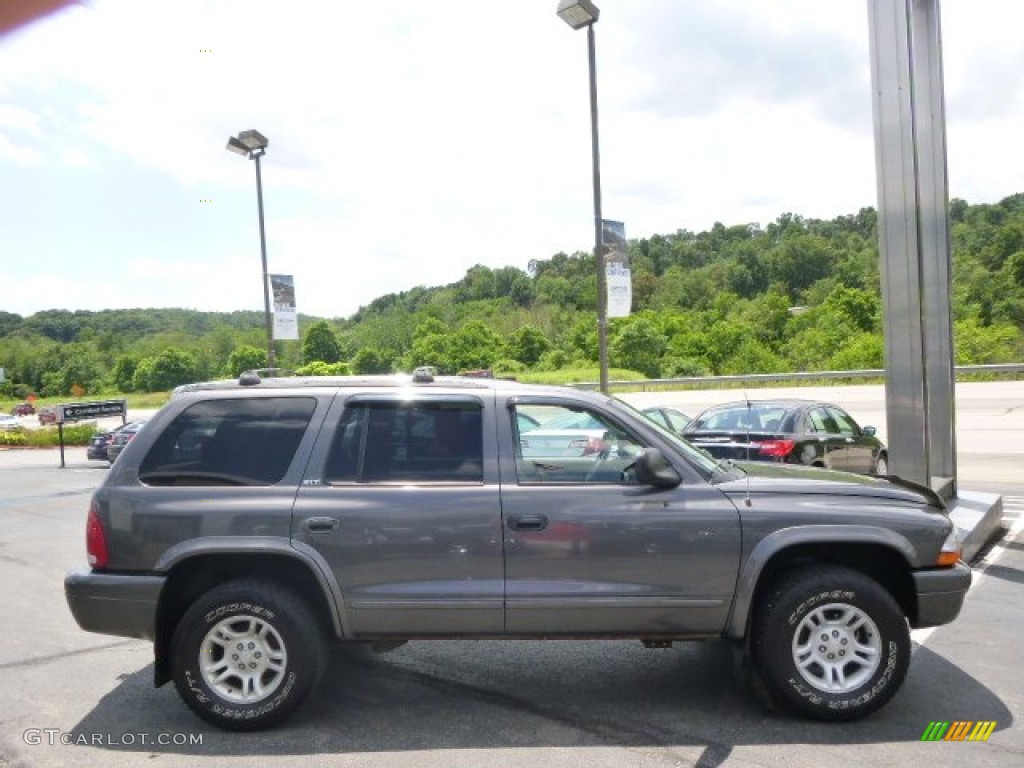 2002 Durango SLT 4x4 - Graphite Metallic / Dark Slate Gray photo #4