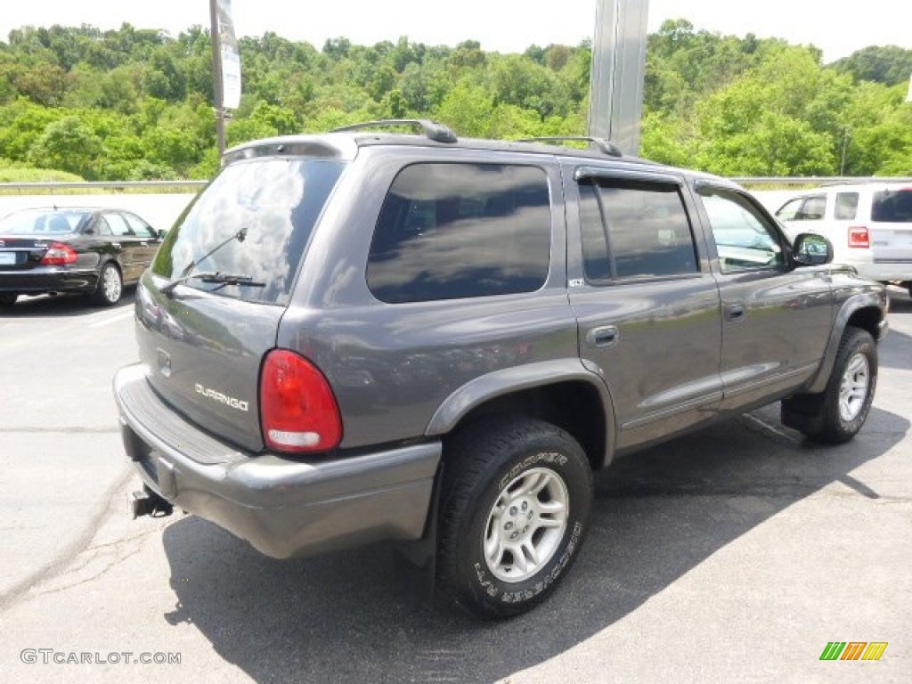 2002 Durango SLT 4x4 - Graphite Metallic / Dark Slate Gray photo #5