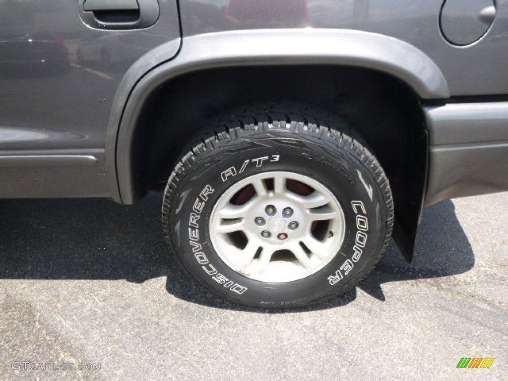 2002 Durango SLT 4x4 - Graphite Metallic / Dark Slate Gray photo #9