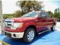 2014 Ruby Red Ford F150 XLT SuperCab  photo #1