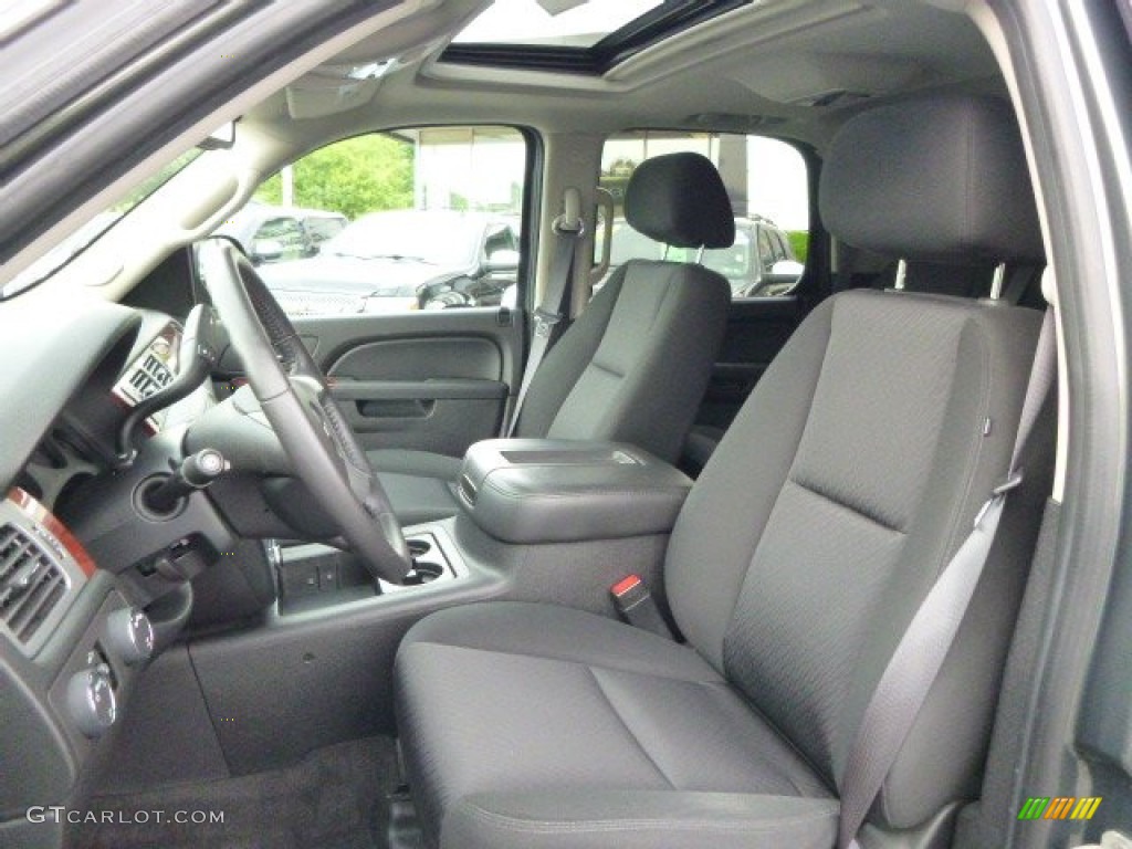 Ebony Interior 2011 GMC Yukon SLE 4x4 Photo #95025448