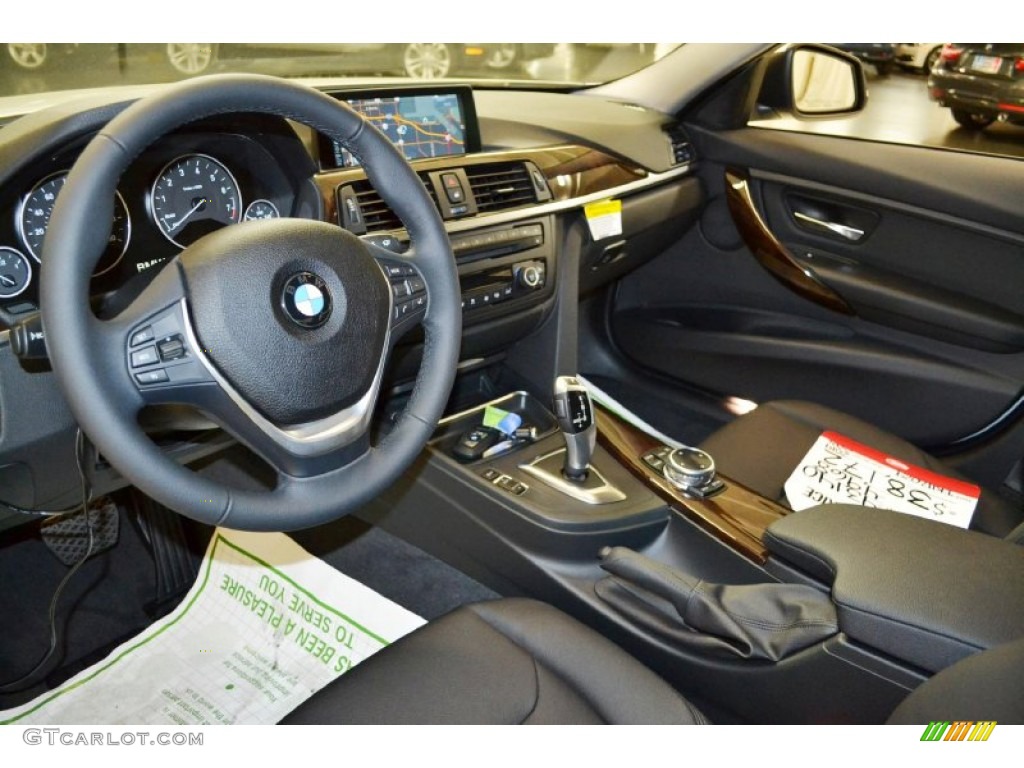 2014 3 Series 328i Sedan - Glacier Silver Metallic / Black photo #6
