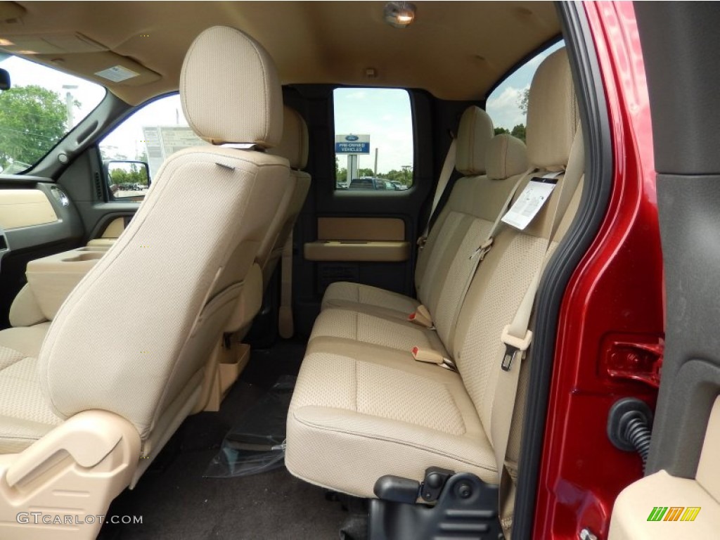 2014 Ford F150 XLT SuperCab Rear Seat Photos