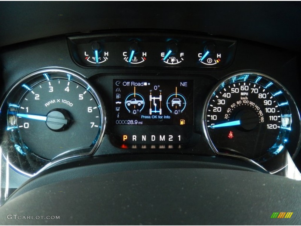 2014 Ford F150 XLT SuperCab Gauges Photos