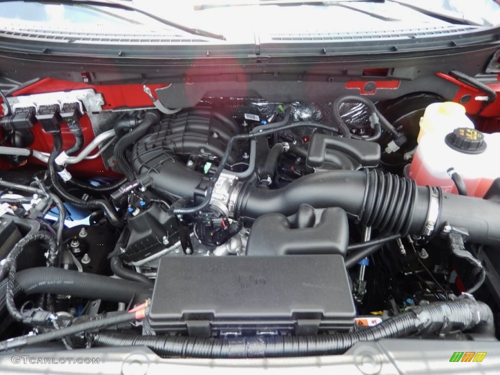 2014 Ford F150 XLT SuperCab Engine Photos