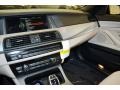 2014 BMW 5 Series Ivory White/Black Interior Dashboard Photo