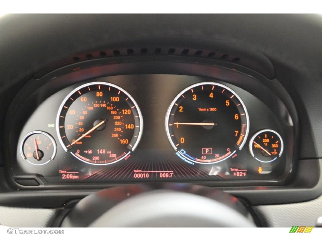 2014 BMW 5 Series 535i Sedan Gauges Photo #95026870