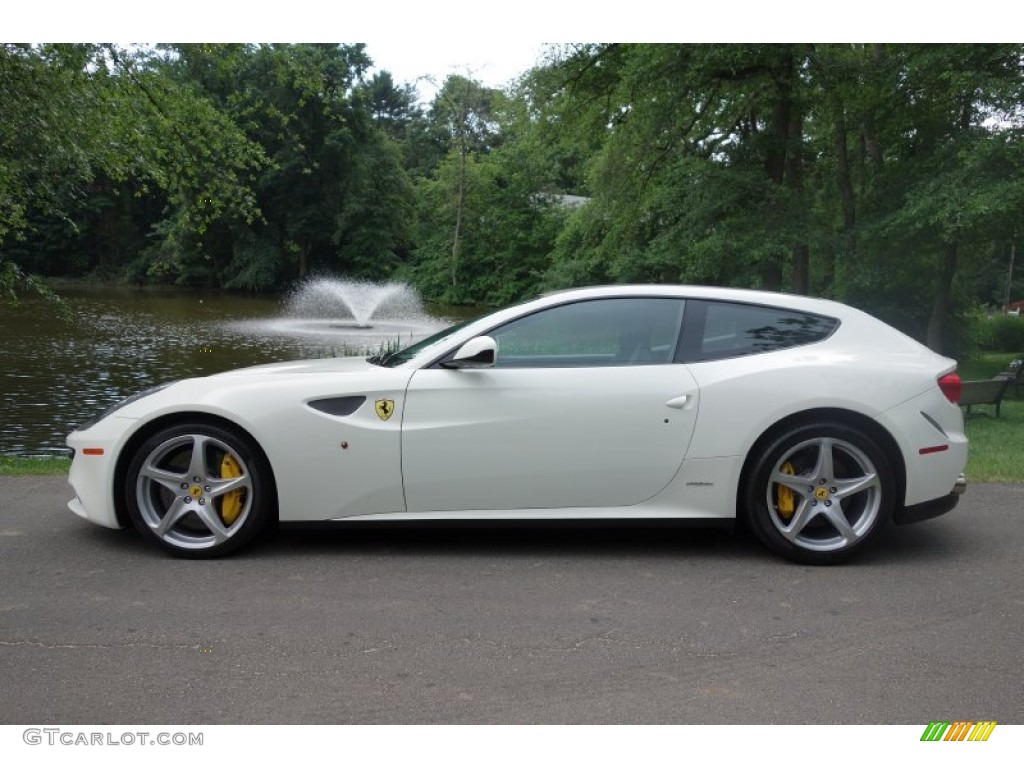 Bianco Avus (White) 2012 Ferrari FF Standard FF Model Exterior Photo #95030317