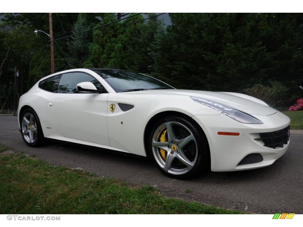 Bianco Avus (White) 2012 Ferrari FF Standard FF Model Exterior Photo #95030428