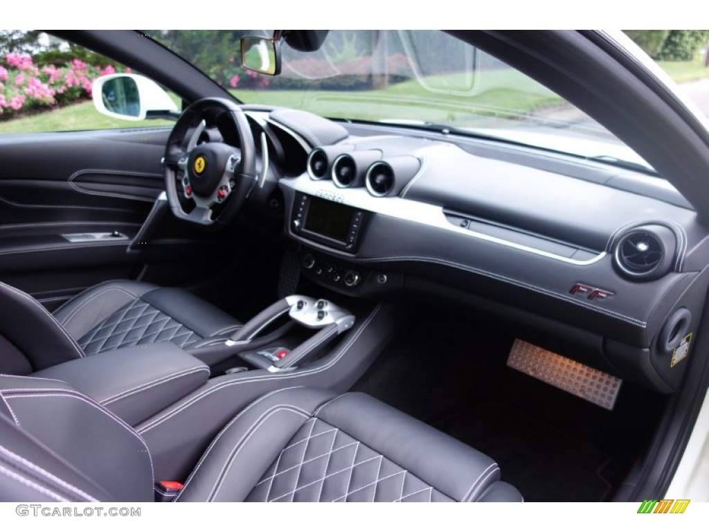 2012 Ferrari FF Standard FF Model Nero Dashboard Photo #95030683