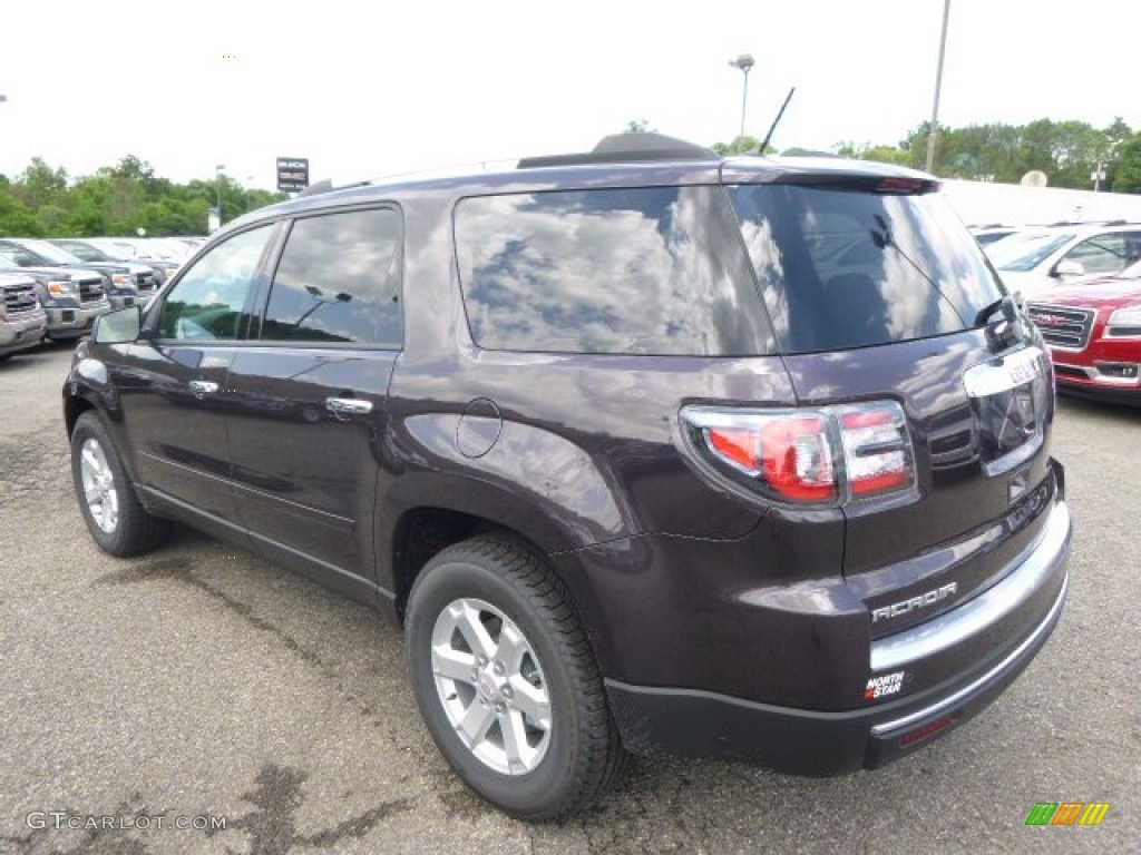 2015 Acadia SLE AWD - Midnight Amethyst Metallic / Ebony photo #7