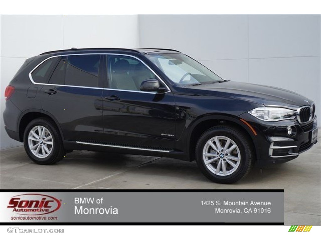 2014 X5 xDrive35i - Black Sapphire Metallic / Mocha photo #1