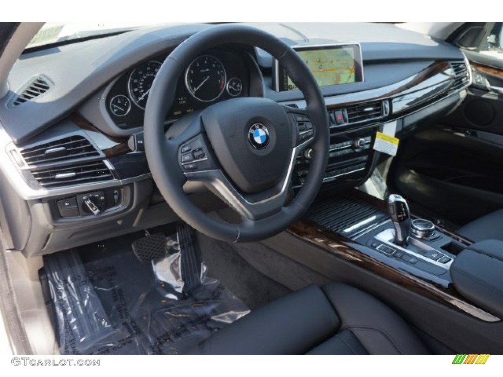 Black Interior 2014 BMW X5 xDrive50i Photo #95031463