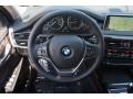 2014 BMW X5 Black Interior Steering Wheel Photo