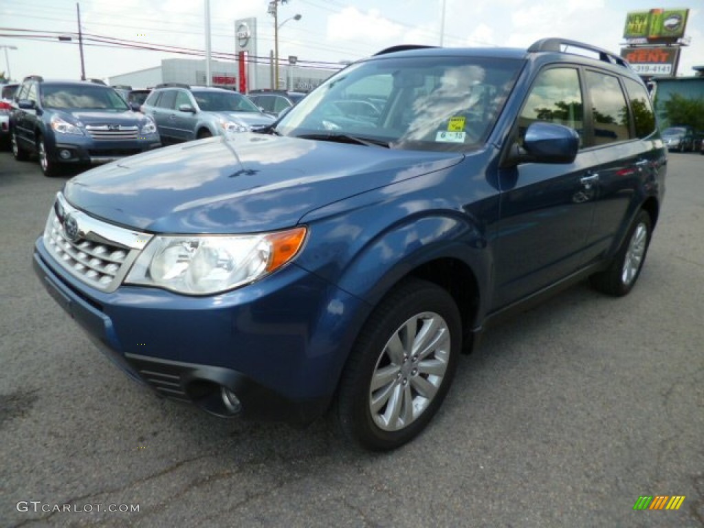 Marine Blue Metallic 2012 Subaru Forester 2.5 X Premium Exterior Photo #95032069