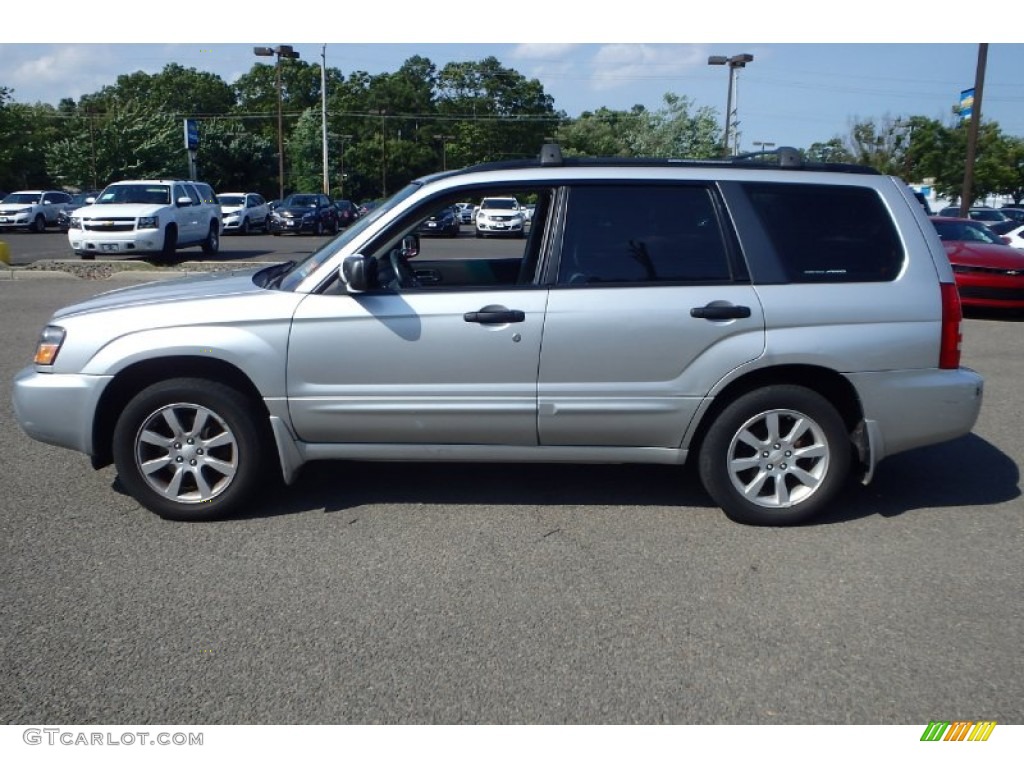 Platinum Silver Metallic 2005 Subaru Forester 2.5 XS Exterior Photo #95036116