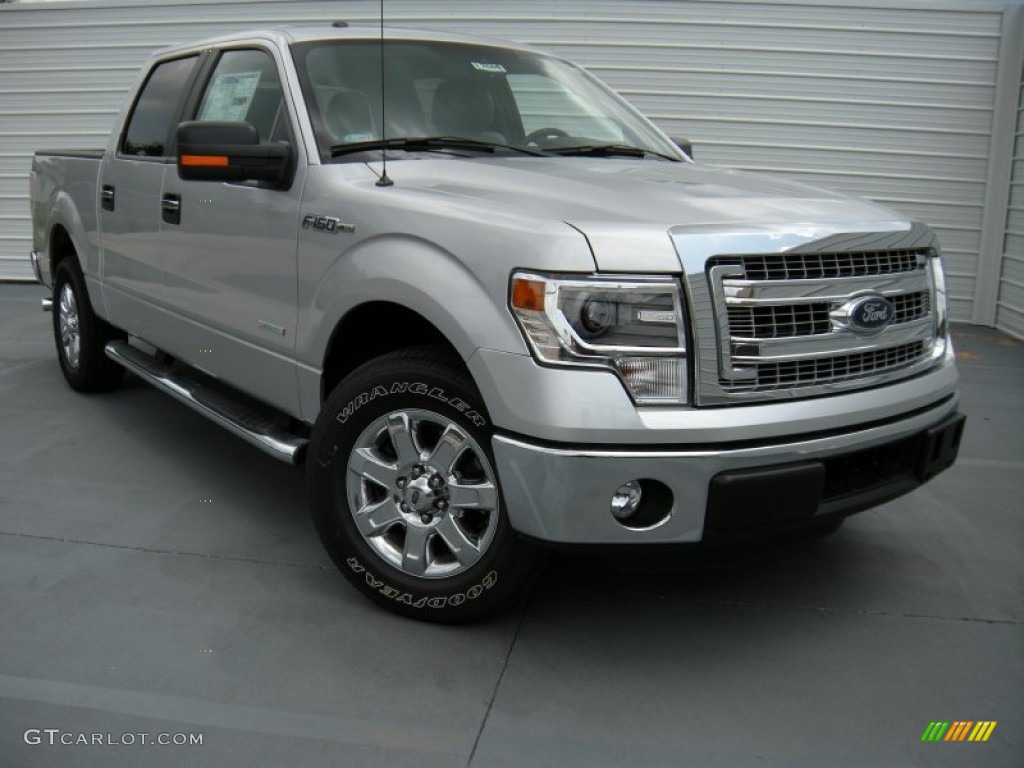 2014 F150 XLT SuperCrew - Ingot Silver / Steel Grey photo #1