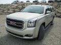 2015 Champagne Silver Metallic GMC Yukon XL SLE 4WD  photo #2