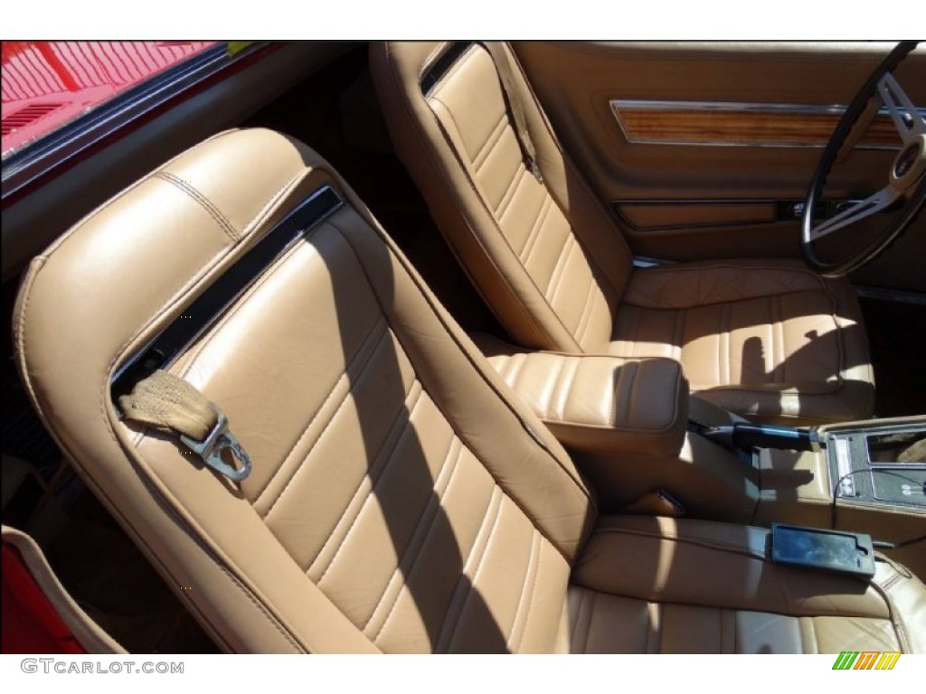 1973 Corvette Coupe - Mille Miglia Red / Medium Saddle photo #11