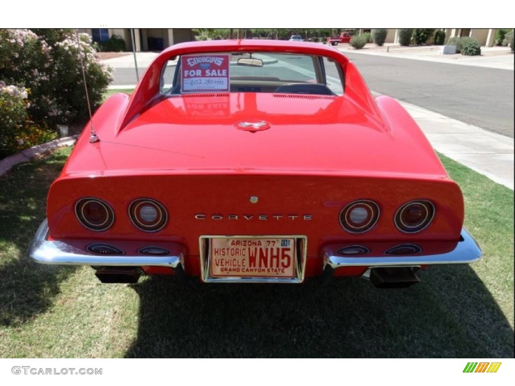 1973 Corvette Coupe - Mille Miglia Red / Medium Saddle photo #20
