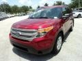 2013 Ruby Red Metallic Ford Explorer FWD  photo #14