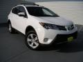 Super White 2013 Toyota RAV4 XLE
