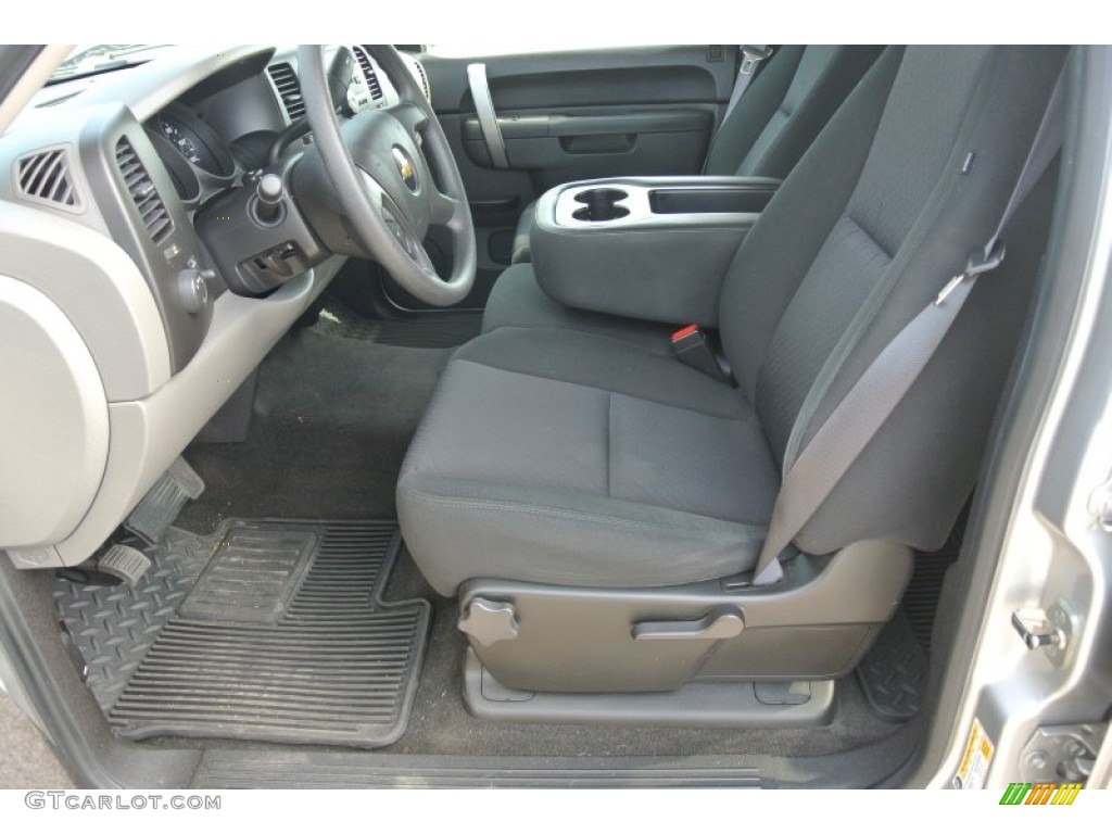 2011 Silverado 1500 LS Crew Cab - Sheer Silver Metallic / Dark Titanium photo #8