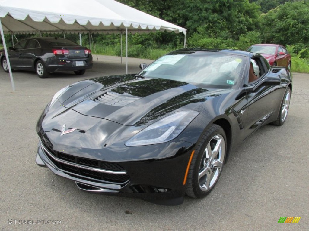 Black 2014 Chevrolet Corvette Stingray Coupe Exterior Photo #95048667