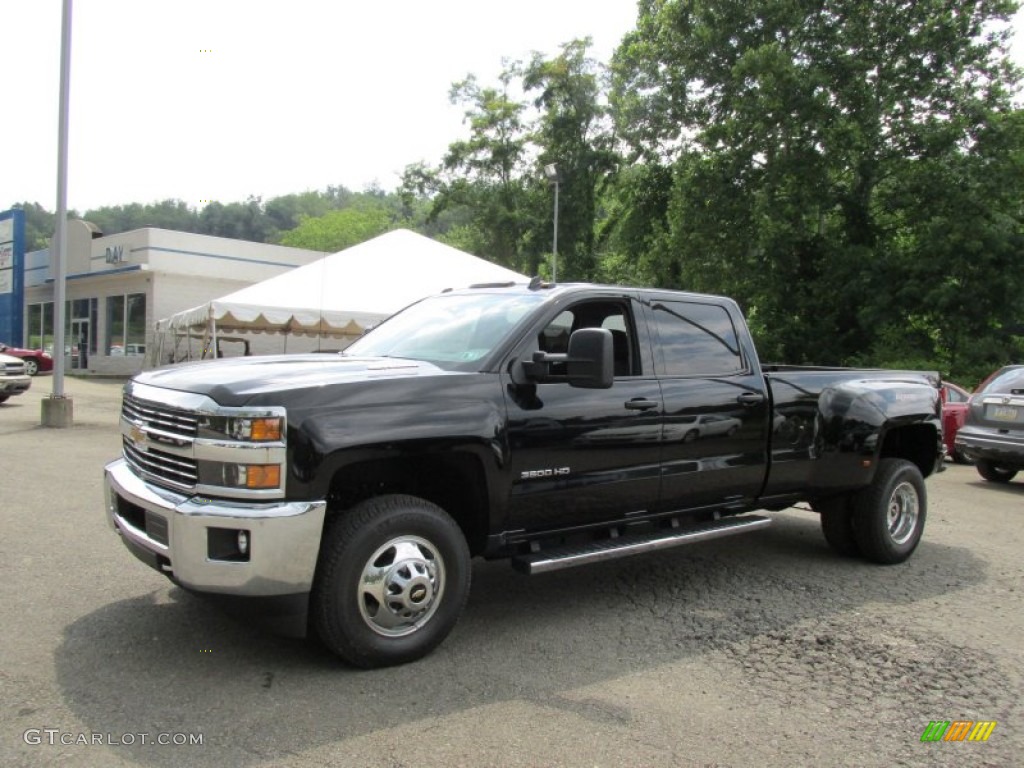 Black Chevrolet Silverado 3500HD