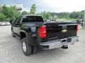 2015 Black Chevrolet Silverado 3500HD LT Crew Cab Dual Rear Wheel 4x4  photo #4