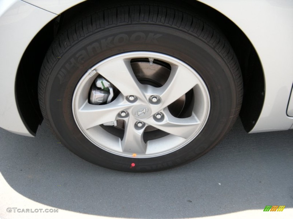 2015 Elantra SE Sedan - Symphony Silver / Gray photo #11