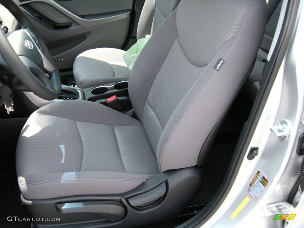 2015 Elantra SE Sedan - Symphony Silver / Gray photo #22