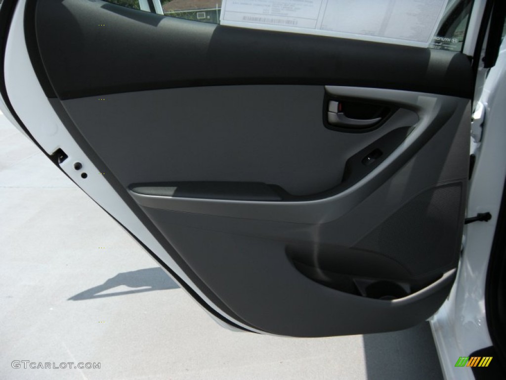 2015 Elantra SE Sedan - Quartz White Pearl / Gray photo #18