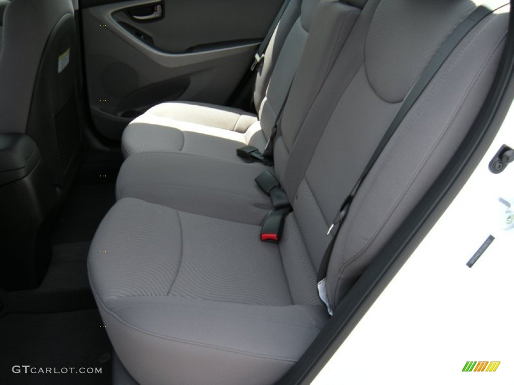2015 Elantra SE Sedan - Quartz White Pearl / Gray photo #19