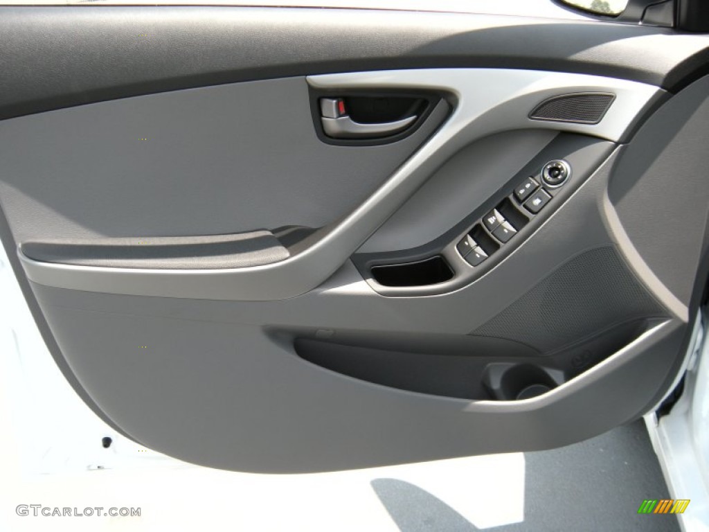 2015 Elantra SE Sedan - Quartz White Pearl / Gray photo #20