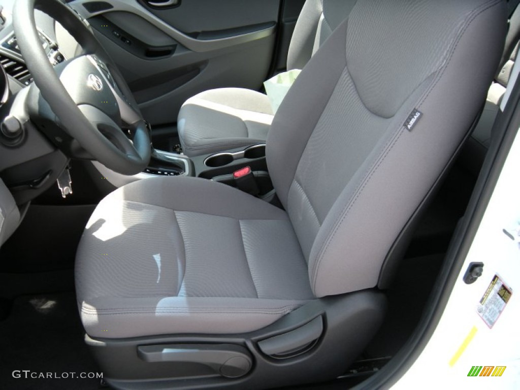 2015 Elantra SE Sedan - Quartz White Pearl / Gray photo #22