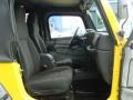 2005 Solar Yellow Jeep Wrangler Sport 4x4  photo #24