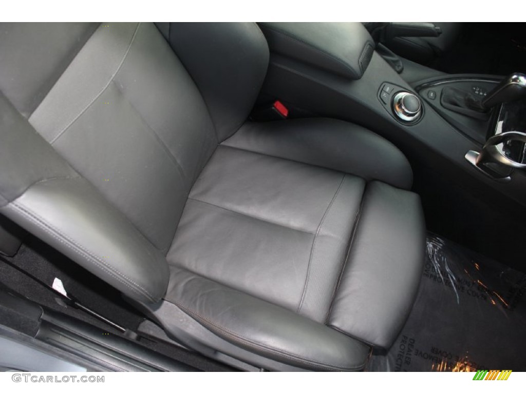 2007 6 Series 650i Coupe - Stratus Grey Metallic / Black photo #11