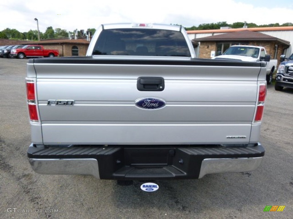 2014 F150 XLT SuperCab 4x4 - Ingot Silver / Steel Grey photo #7