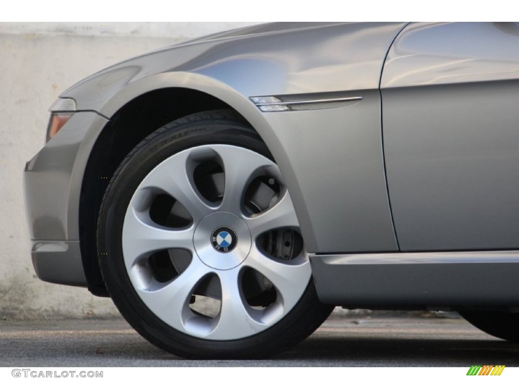 2007 6 Series 650i Coupe - Stratus Grey Metallic / Black photo #30