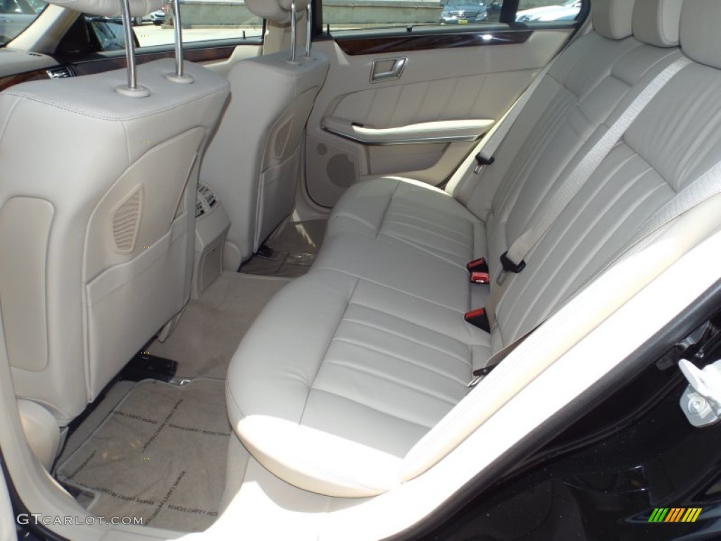 2014 E 550 4Matic Sedan - Black / Silk Beige/Espresso Brown photo #8