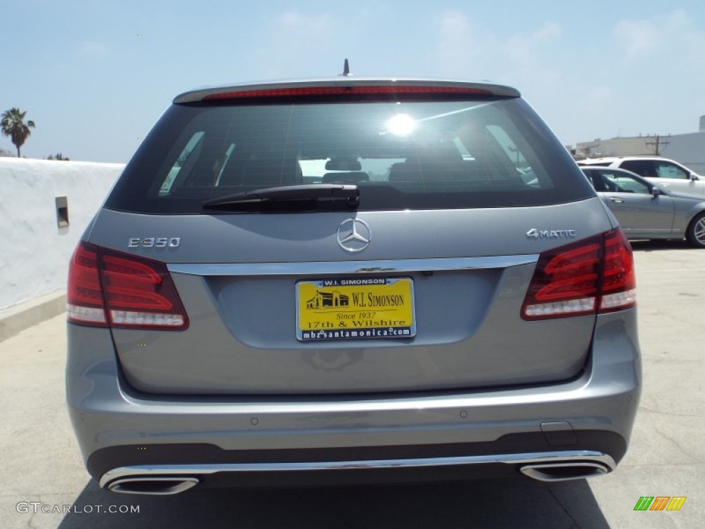 2014 E 350 4Matic Sport Wagon - Paladium Silver Metallic / Black photo #5