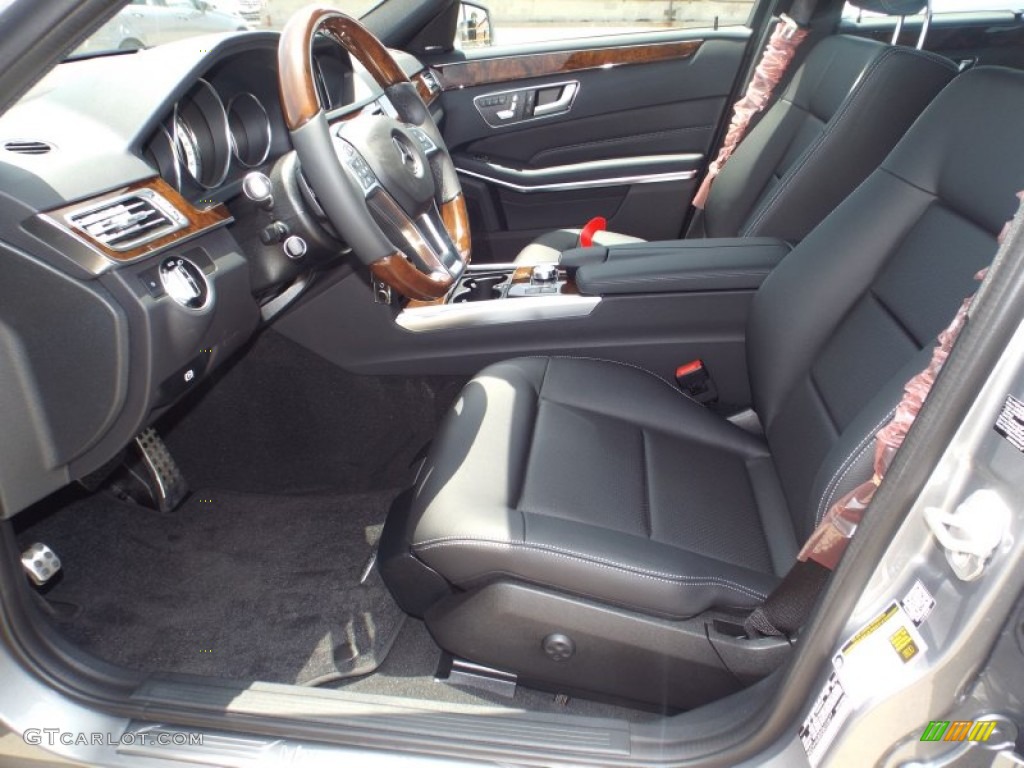 2014 E 350 4Matic Sport Wagon - Paladium Silver Metallic / Black photo #7