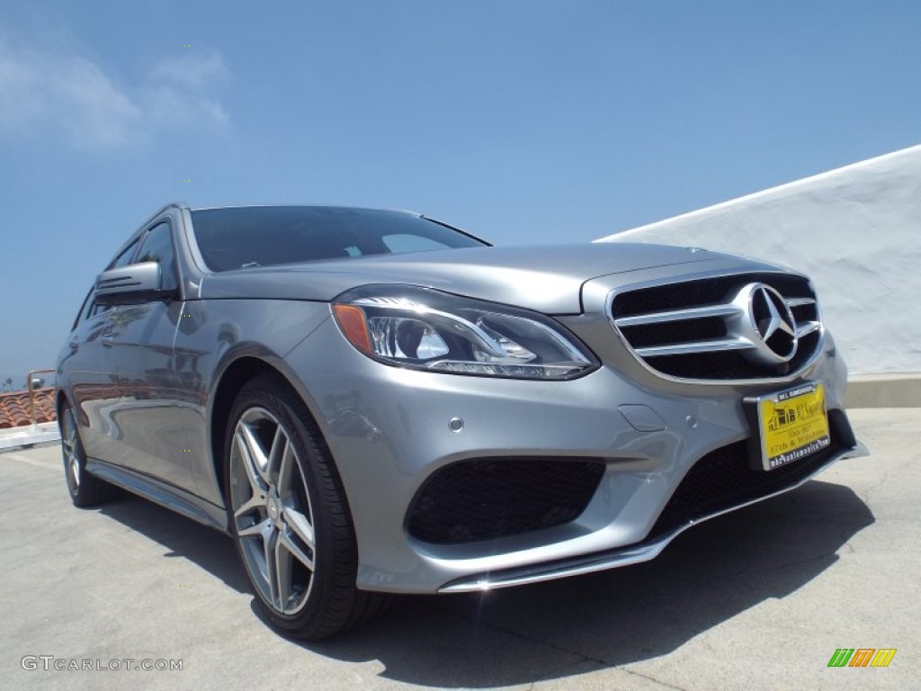 2014 E 350 4Matic Sport Wagon - Paladium Silver Metallic / Black photo #11