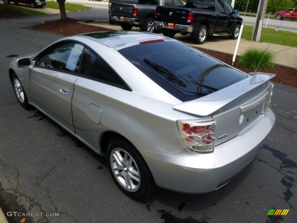 2000 Celica GT - Liquid Silver Metallic / Black/Silver photo #6